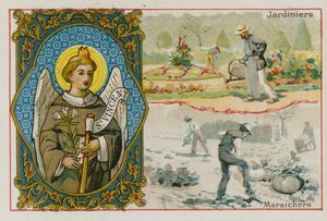 St Vincent, bahçıvanlar ve sebze yetiştiricileri by French School
