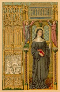 Sta Scholastica by French School
