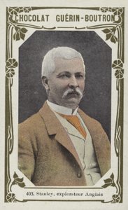 Stanley, İngiliz kaşif (renkli fotoğraf) by French School