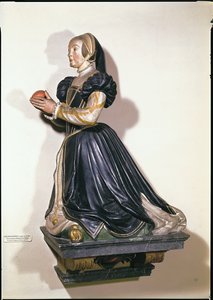 Antoinette de Fontette Heykeli (boyalı taş)
