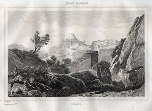 Subiaco Lazio Roma Metropolitan Şehri