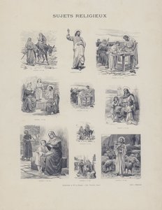 Dini Konular (gravür) by French School