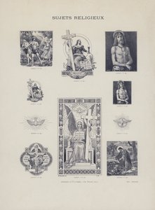 Dini Konular (gravür) by French School