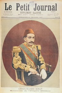 Sultan II. Abdülhamid Han (1842-1918) Osmanlı İmparatorluğunun Hükümdarı, Le Petit Journal, 21 Şubat 1897 by French School