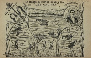 yüzen kızlar (lito) by French School
