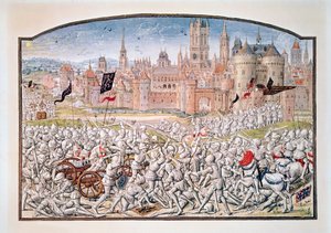 T.2 fol.287 Philipp van Artevelde (1290-1345) liderliğindeki Ghent sakinlerinin 1381