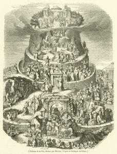 Hayat Tablosu (gravür) by French School