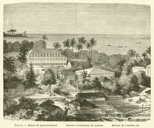 Tahiti (gravür) by French School