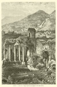 Taormin (gravür) by French School