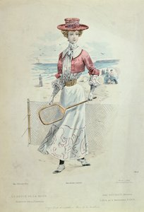 'La Revue de la Mode'dan Tenis Kıyafeti by French School