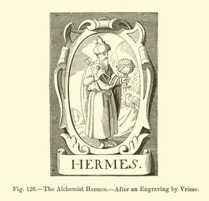 Simyacı Hermes (gravür) by French School