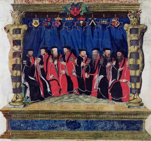 Toulouse Aldermen, 1554-55 by French School