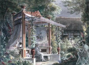 Mimar Jacques Ignace Hittorff (1792-1867) Paris