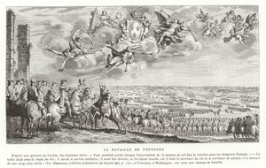 Fontenoy Savaşı, Avusturya Veraset Savaşı, 1745 by French School