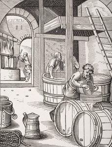 Brewer, Jost Amman (1539-91) tarafından Paul Lacroix (1806-84) tarafından 