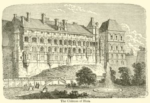 Blois Şatosu (gravür) by French School