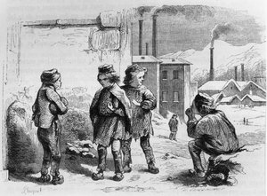 Fabrikanın Çocukları, 1842 by French School