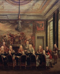 Louis XV Azınlığı için Naiplik Konseyi by French School