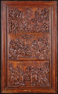 Credo, Panel III: Son Yargı, Pentikost ve Azizlerin Cemaati, 1587 (tahta) (ayrıca bkz. 4140367 & 414039)