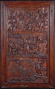The Credo, Panel IV: The Remission of Sins, Ezekiels Vision of the Dry Bones ve St. Johns Vision of Jerusalem, 1587 (tahta) (ayrıca bkz. 414036-8).