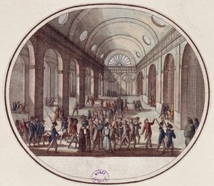 21 Girondist Milletvekilinin Ölümü, 31 Ekim 1793 (10 Brumaire Yıl 2) by French School
