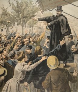 Deroulede toplantısı: çıkışta, Le Petit Journal
