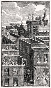 "İki Çubuktaki Şeytan", c.1787 by French School