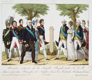 Louis XVIII (1755-1824) ve Bourbon