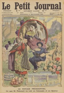 Fransız cumhurbaşkanının yolculuğu (renkli taş) by French School