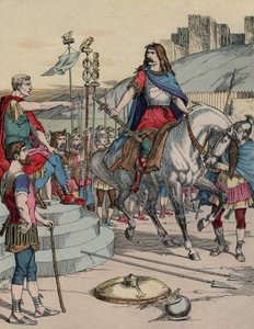 Galyalı şef Vercingetorix (MÖ 72-46), MÖ 52