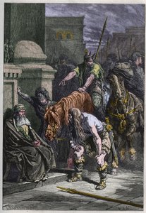 Roma'daki Galyalılar - "" Torunlarıma anlatılan Fransa tarihi"nden gravür - Francois Guizot - 1872-1876 by French School