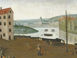 Ile Notre Dame by French School