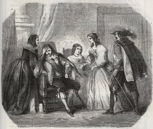 Fransa Kralı XIII. Louis (1601-1643), Avusturya Kraliçesi Anne (1601-1666) ile konuşurken migrene yakalanır. Henry de Kock