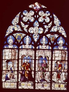Vaftizci Yahya ile Madonna ve Çocuk, Aziz Peter, Bourges binbaşısı Pierre Tullier