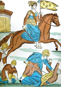 Orleans Hizmetçisi, 1820 dolayları (renkli taş) by French School