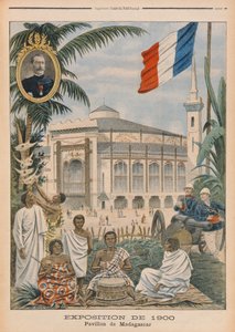 1900 Evrensel Sergisindeki Madagaskar Köşkü, Paris, 