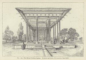 Aynalar Köşkü, İspahan by French School