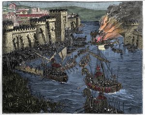 Rollo liderliğindeki Normanlar, 885