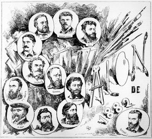 1882 Paris Salonu by French School