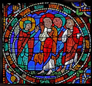 Tutku penceresi: Diriliş: Mary Magdalene diğerlerine anlatıyor (w51) by French School