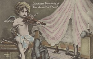 Vatansever Ninni (renkli taş) by French School