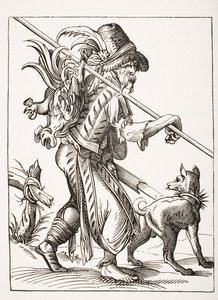 Poulterer, Jost Amman (1539-91) tarafından Paul Lacroix