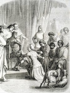 İngiltere Kraliçesi (Philippa de Hainaut), Calais sakinleri için kocası Edward III