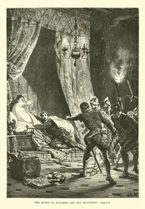 Navarre Kraliçesi ve Huguenot by French School