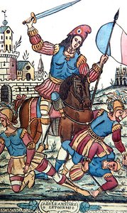 Devrimci Joan of Arc by French School