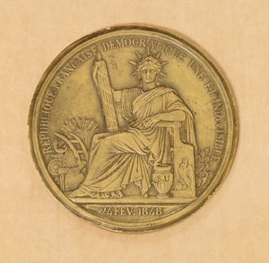 İkinci Cumhuriyetin Mührü, 1848 by French School
