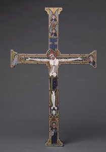 "Spitzer Cross", Kraliyet Plantagenet Atölyesi Ustası, c.1190 by French School