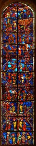 St. Laurence penceresi by French School