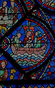 St Thomas penceresi: Abbanes ile Hindistan