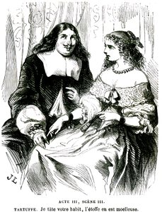 Tartuffe by French School